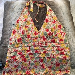 * VICTORIA SECRET /MODA INTERNATIONAL HALTER •NWOT